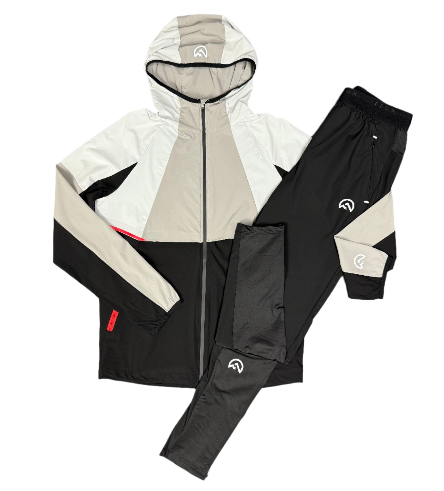 Flux Performance Jacket - Black/Grey/Red